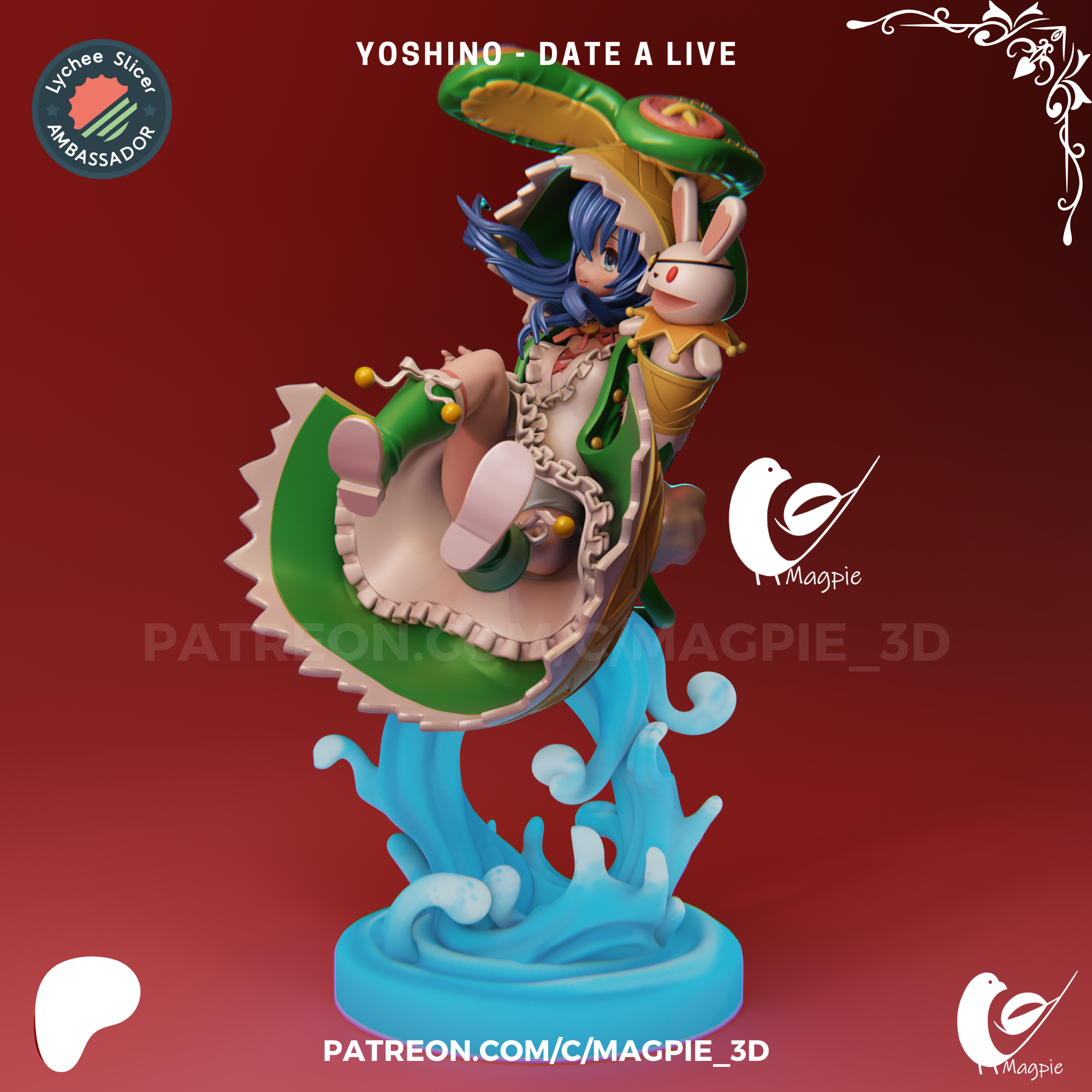 Yoshino - Date A Live - MagPie_3d 05